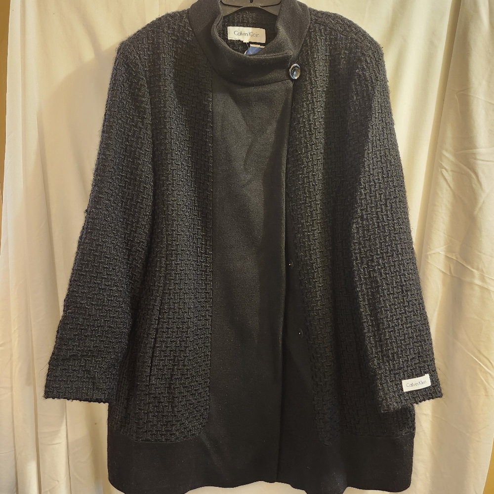 Womens Brand New Calvin Klein Plus sz Coat sz 1x